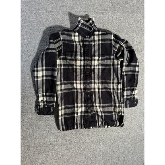 Lauren Ralph Lauren Petite Wool Plaid Jacket Women S black white - Picture 2 of 8